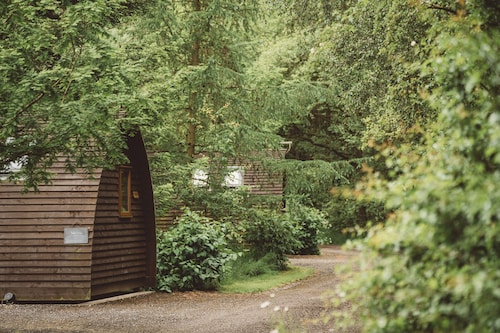 Cosy Cabin in Idyllic Woodland Setting