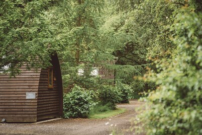 Cosy Cabin in Idyllic Woodland Setting