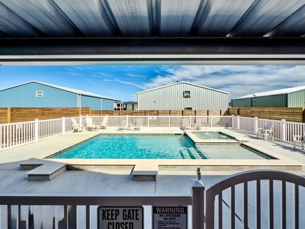 Alberca al aire libre