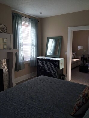 1 Schlafzimmer, Bügeleisen/Bügelbrett, kostenloses WLAN, Bettwäsche