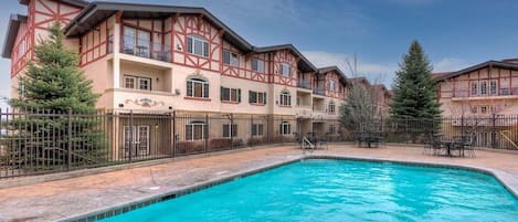 Indoor pool, a heated pool