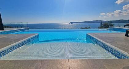 Casa de lujo en renta con vista panorámica al mar en Bahías de Huatulco, México