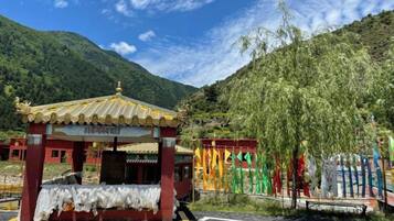 Khuôn viên nơi lưu trú