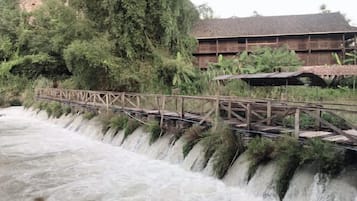 Vue depuis l’hébergement