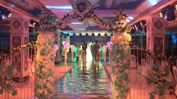 Innenbereich für Hochzeiten