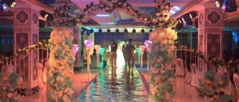 Indoor wedding