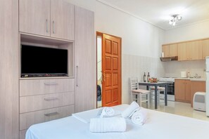 1 Schlafzimmer, kostenloses WLAN, Bettwäsche