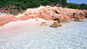 Una spiaggia nelle vicinanze