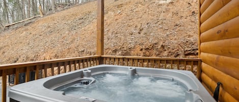 Bain à remous extérieur