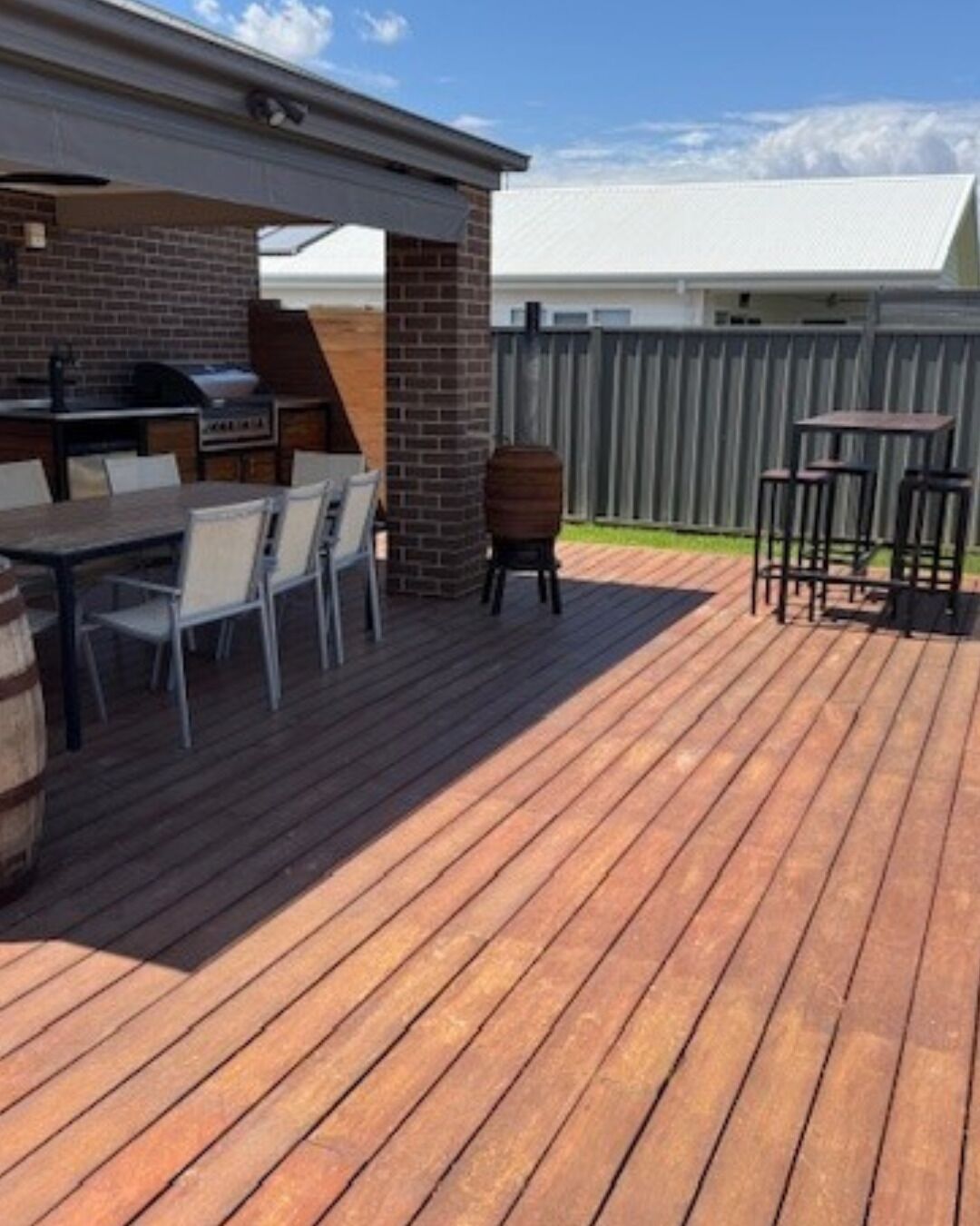 Outdoor dining