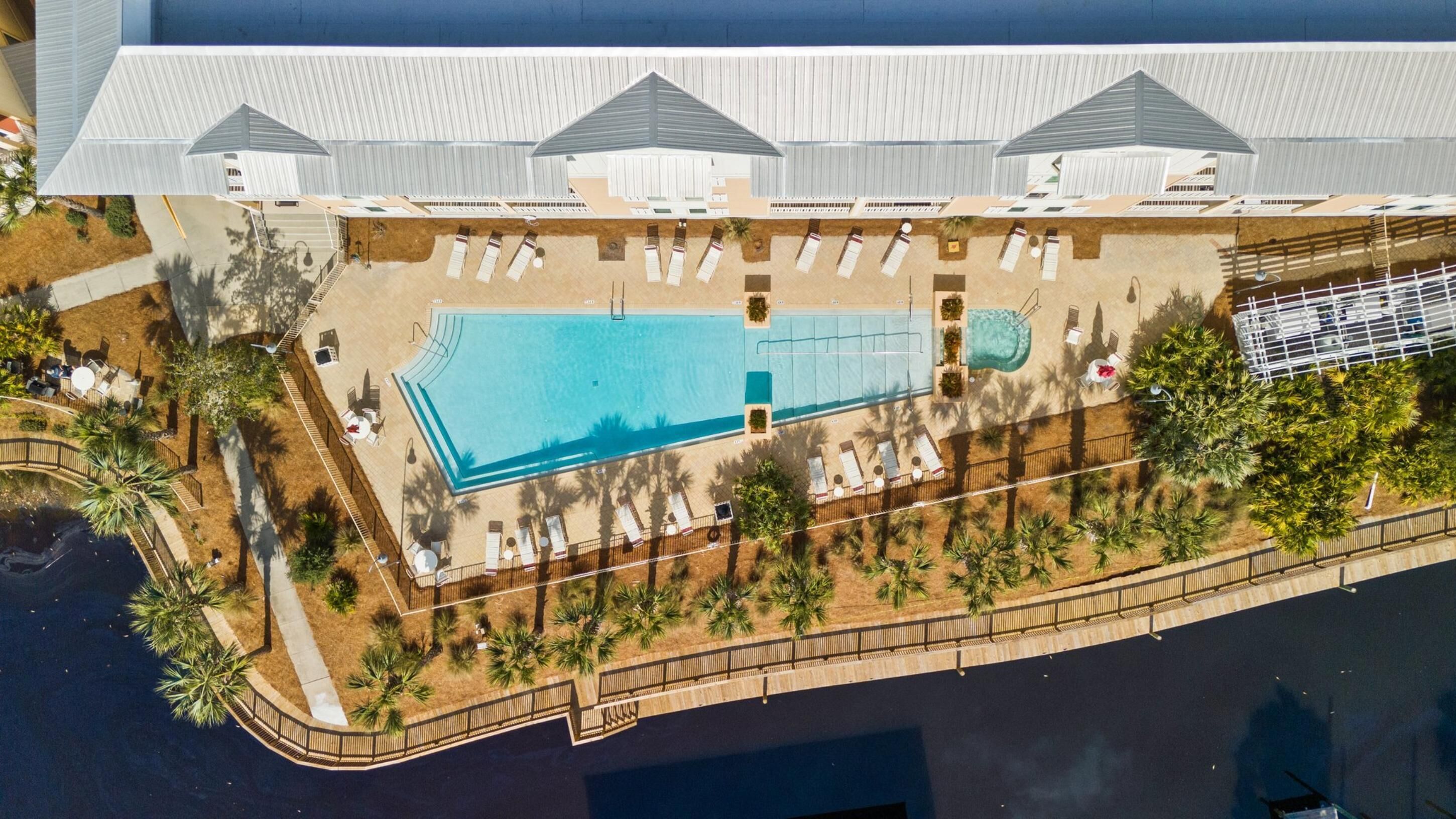 Seasonal outdoor pool