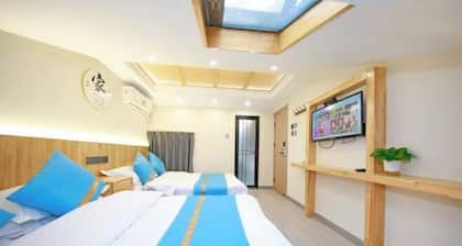 Putuo mountain sea day pavilion farmhouse