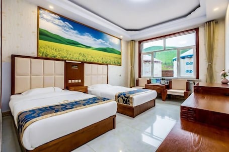 Room. wulanbutongjinlianhuashanzhuang