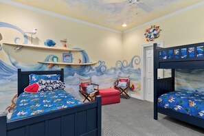 4 bedrooms, iron/ironing board, free WiFi, bed sheets
