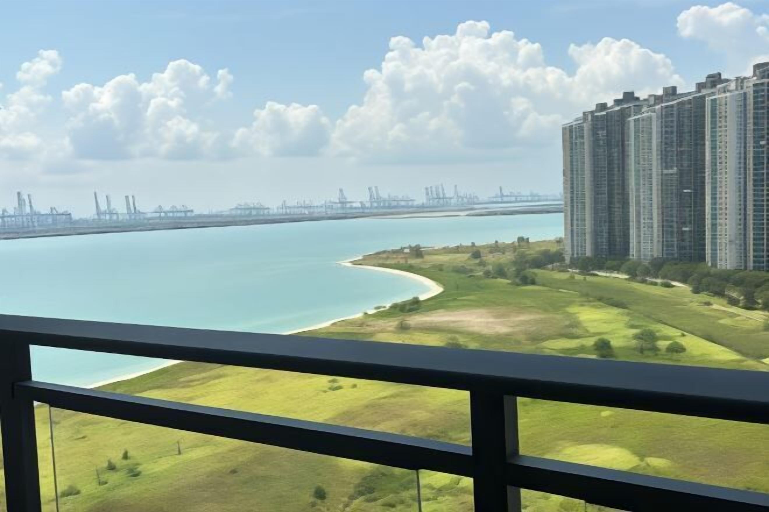 Pemandangan dari properti