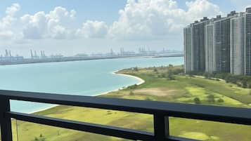 Pemandangan dari properti