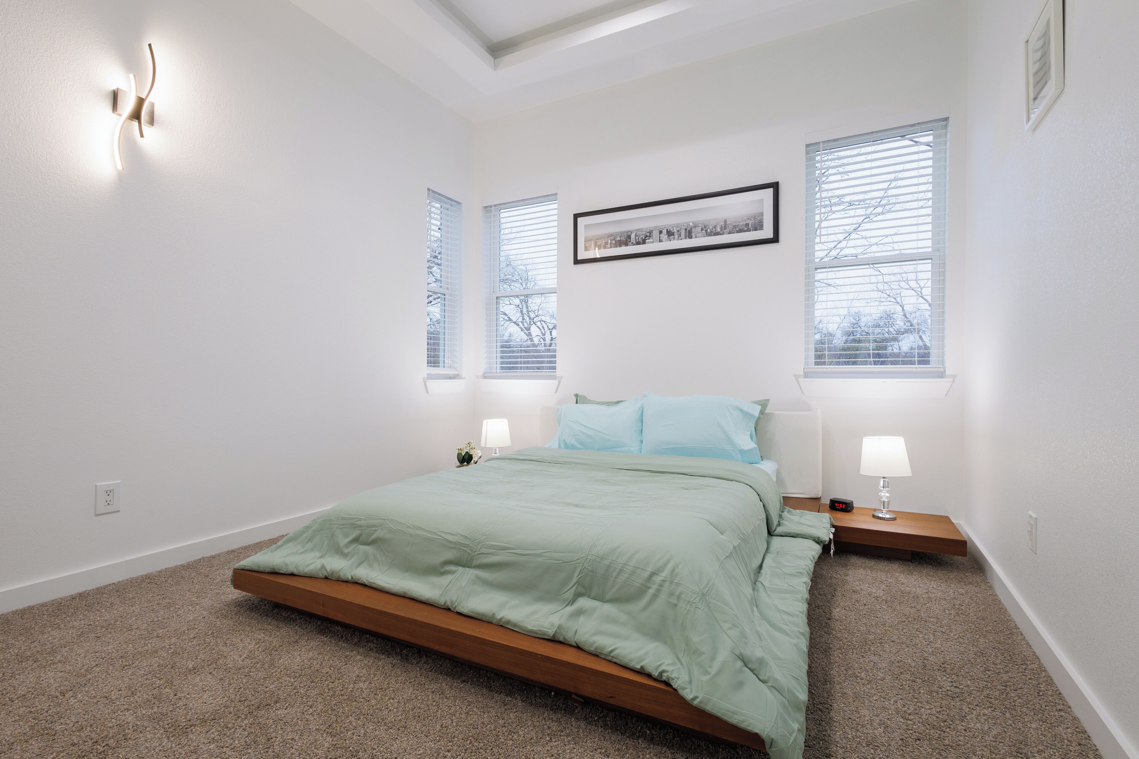 2 chambres, fer et planche à repasser, Wi-Fi gratuit, draps fournis