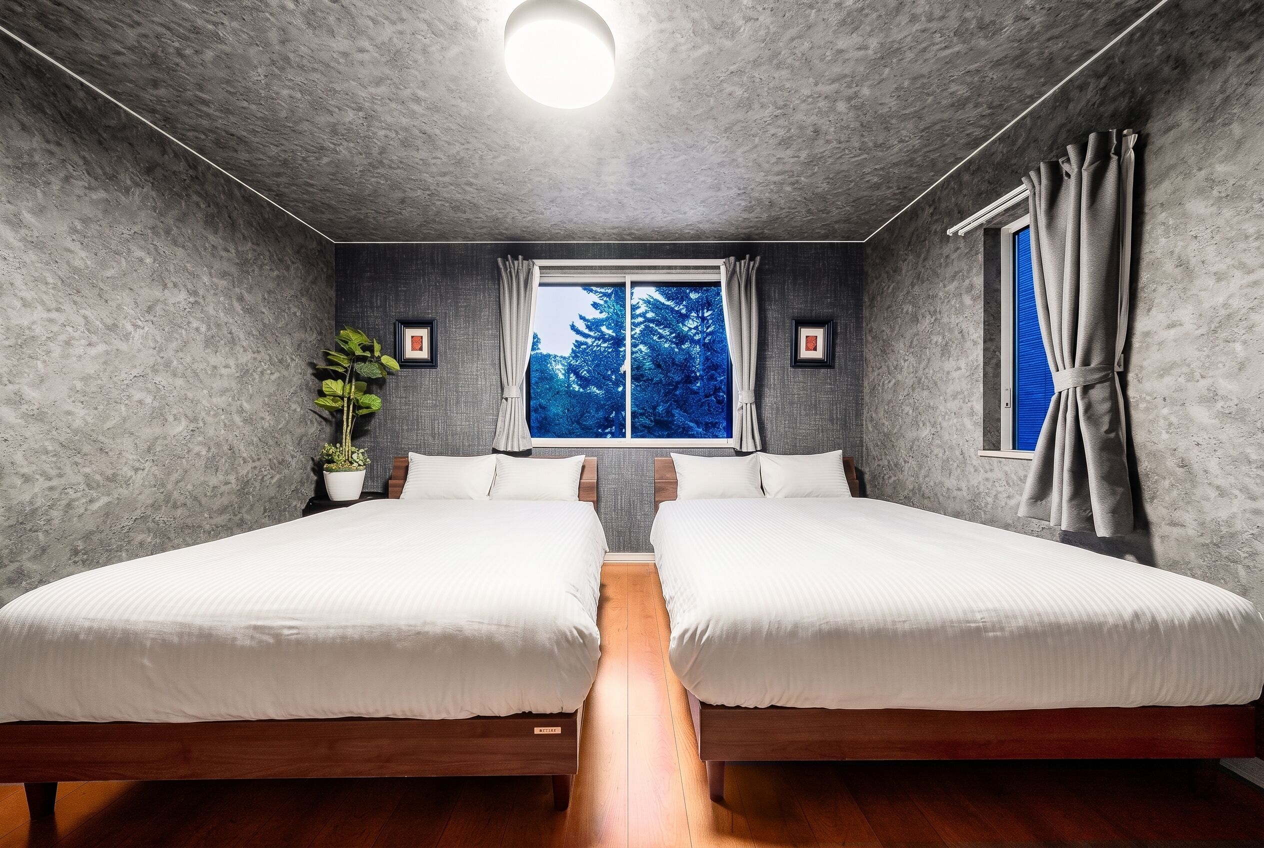 4 habitaciones, escritorio, tabla de planchar con plancha y wifi gratis 