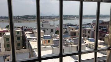 Blick von der Unterkunft