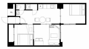 Room - City Heim Fuyajo (Osaka)