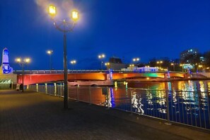 Utsikt fra overnattingsstedet