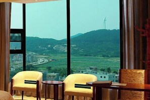 Vue depuis l’hébergement