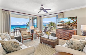 Fernseher, DVD-Player, Stereoanlage