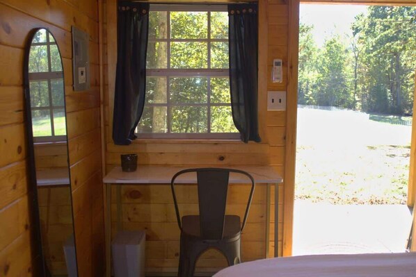 1 bedroom, travel crib, free WiFi, bed sheets