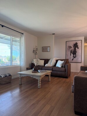 TV connectée, cheminée, jeux vidéo