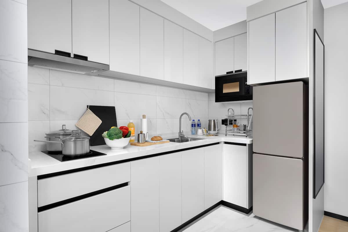 Deluxe Apartment, 1 Bedroom | Private kitchen