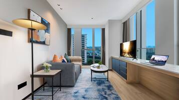 43-inch LED TV with cable channels