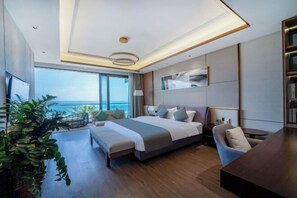 Room - Double Moon Bay whole wave Sea View Beach Villa (Huidong)