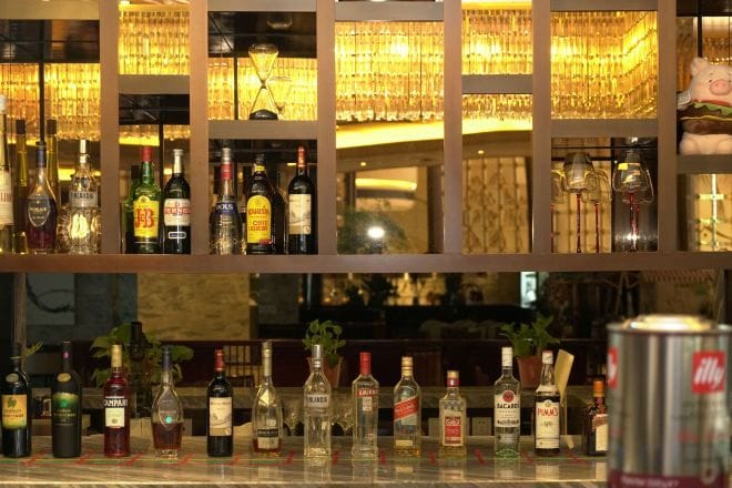 Bar (på overnattingsstedet)
