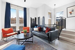 TV, offices - The Daylily & The Aster - Two Four Bedroom Homes (Nashville)