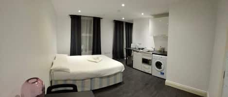 开间套房, 城市景观 | 起居区