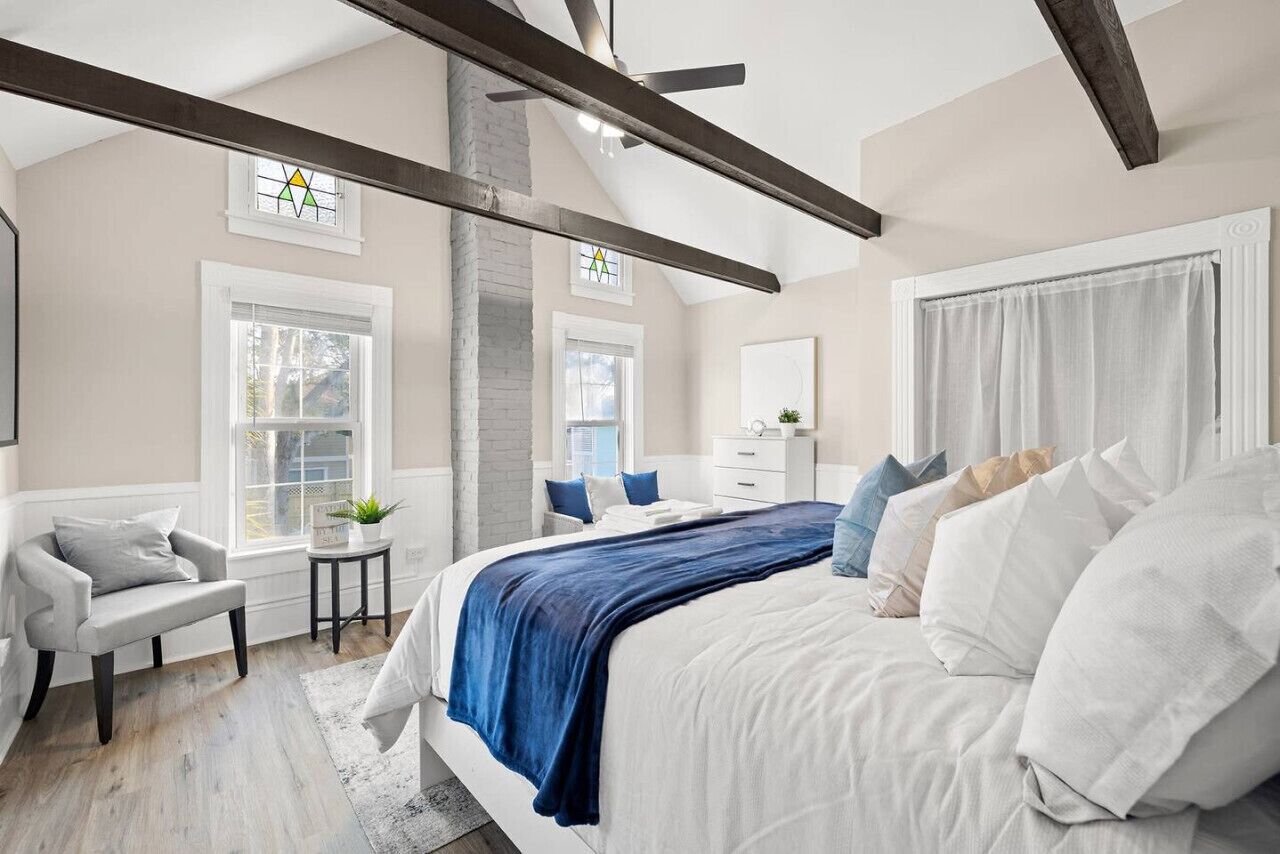 5 habitaciones, escritorio, tabla de planchar con plancha y wifi gratis 