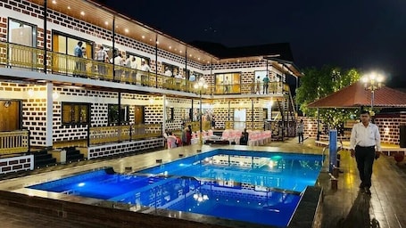 Outdoor pool. The Tranquil