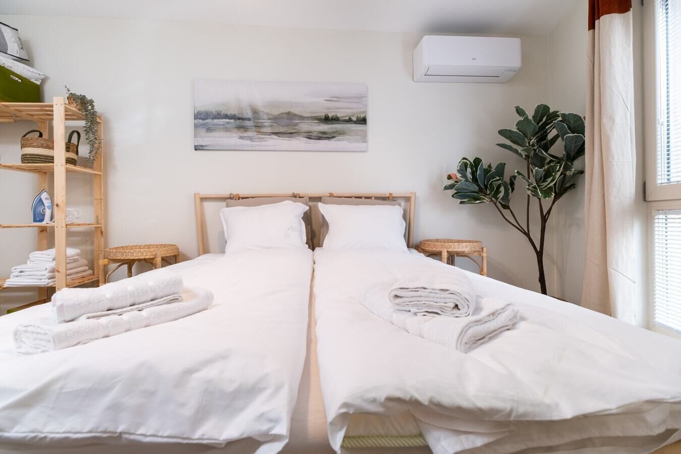 1 sovrum, strykjärn/strykbräda, wi-fi och sängkläder