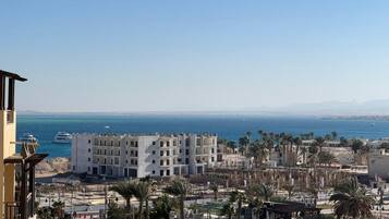 Udsigt fra overnatningsstedet