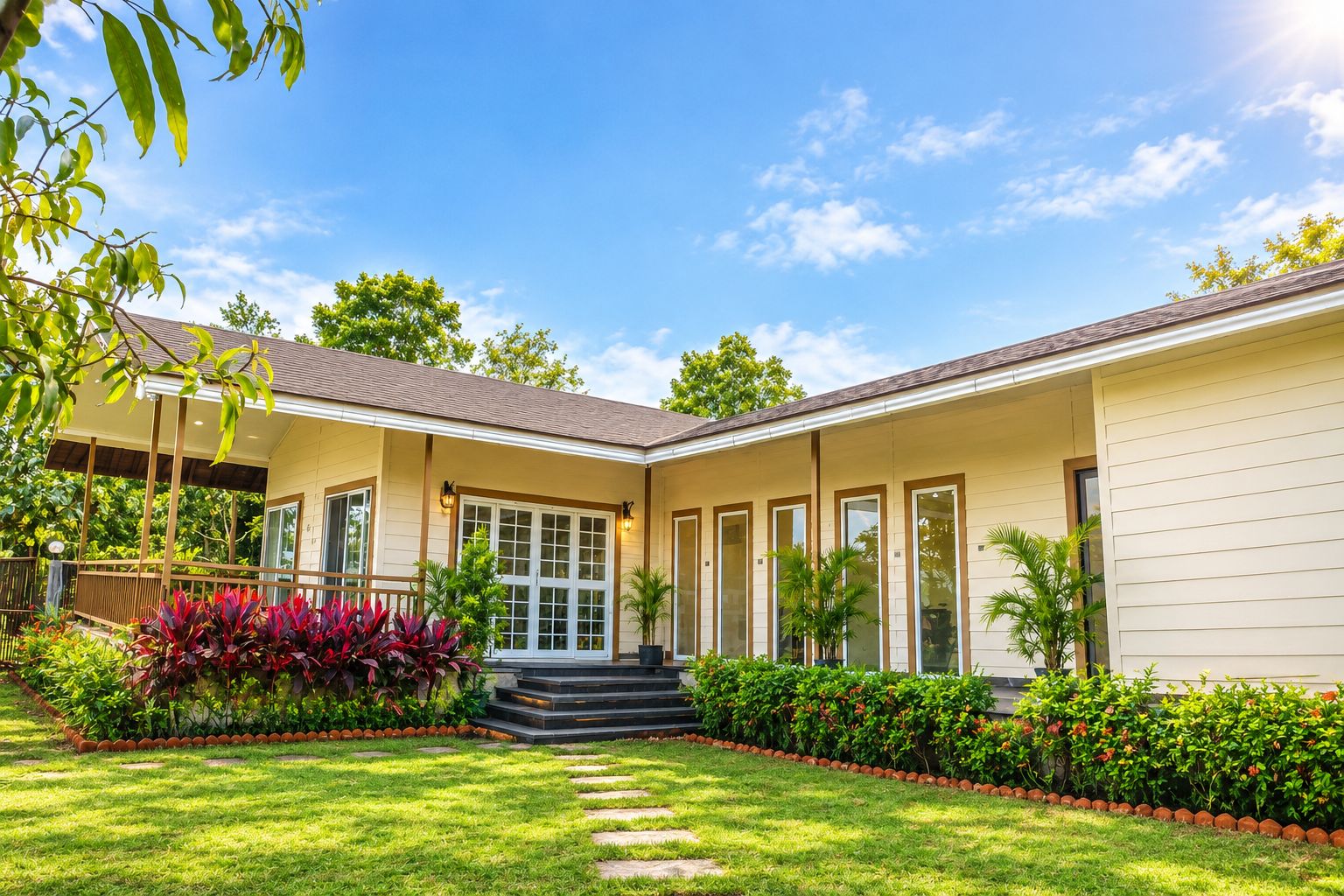 Front of property