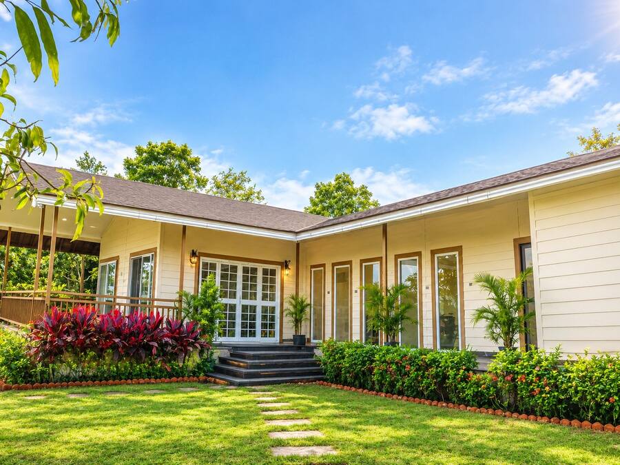 Bagian depan properti