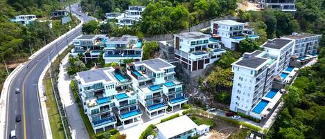 Voorkant van accommodatie