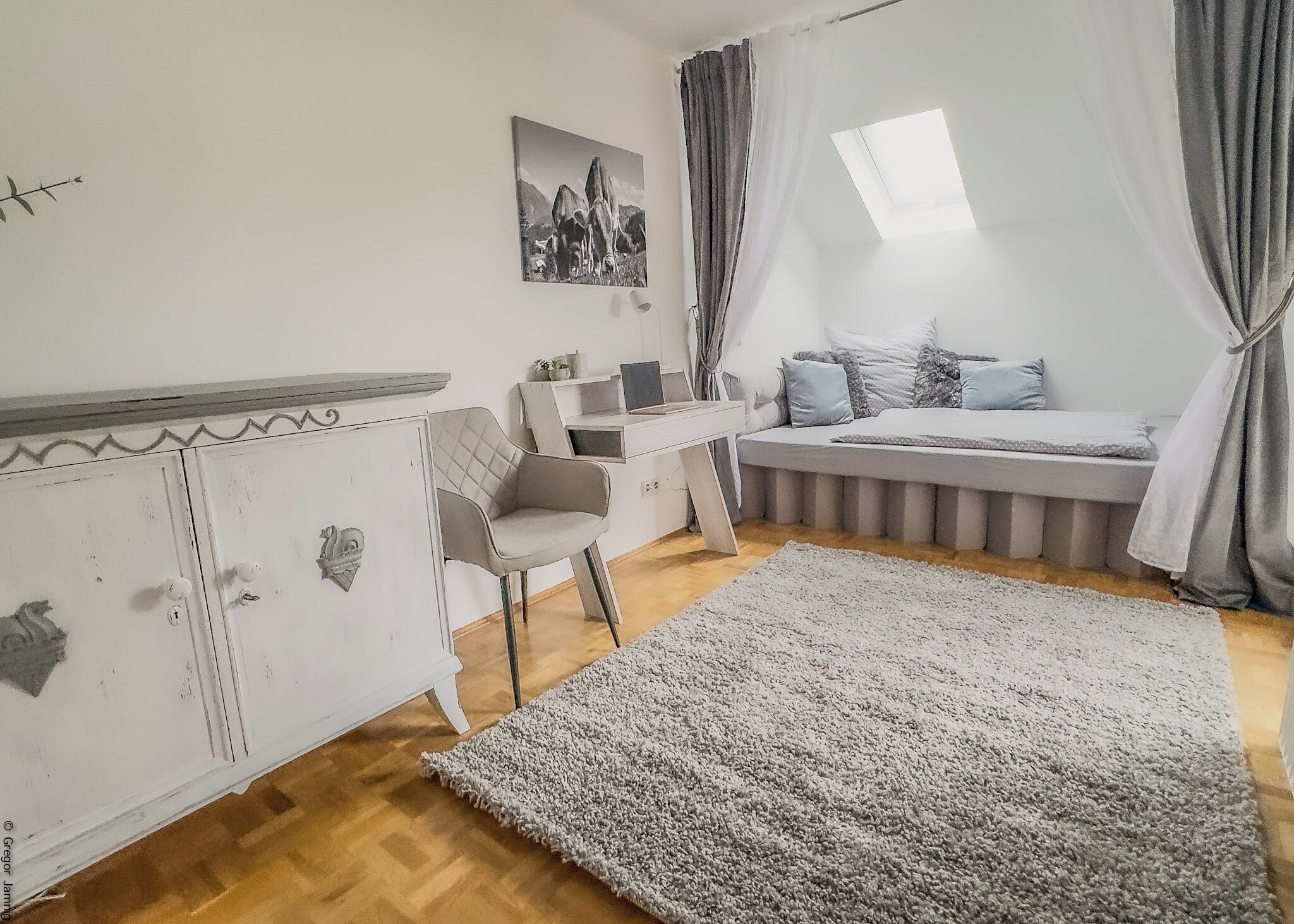 4 dormitorios y ropa de cama