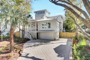 Exterior - Walk to the Beach + Private Pool + Rooftop + Outdoor Dining | 3602 Cameron (Isle Of Palms)