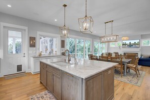 Interior - Walk to the Beach + Private Pool + Rooftop + Outdoor Dining | 3602 Cameron (Isle Of Palms)