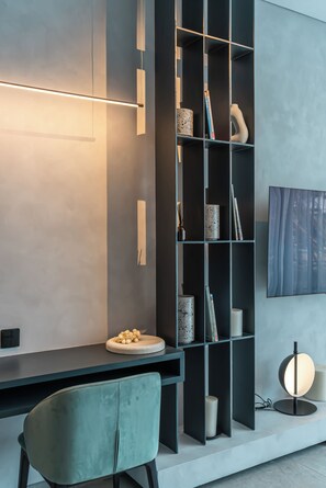 Vila superluxo, varanda, vista para a piscina | 3 quartos, cofres nos quartos, escrivaninha, Wi-Fi de cortesia