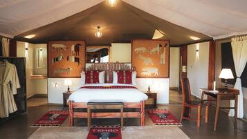 Executive Tent, Park View | 1 bedroom, desk, laptop workspace, free WiFi