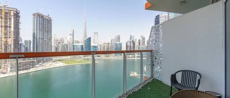 豪華開放式客房, 運河景 | 陽台