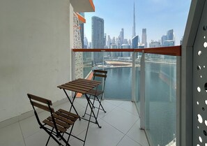 Economy Studio, Canal View | Balcony view - Studio with Canal Views by Bespoke  (Dubai)
