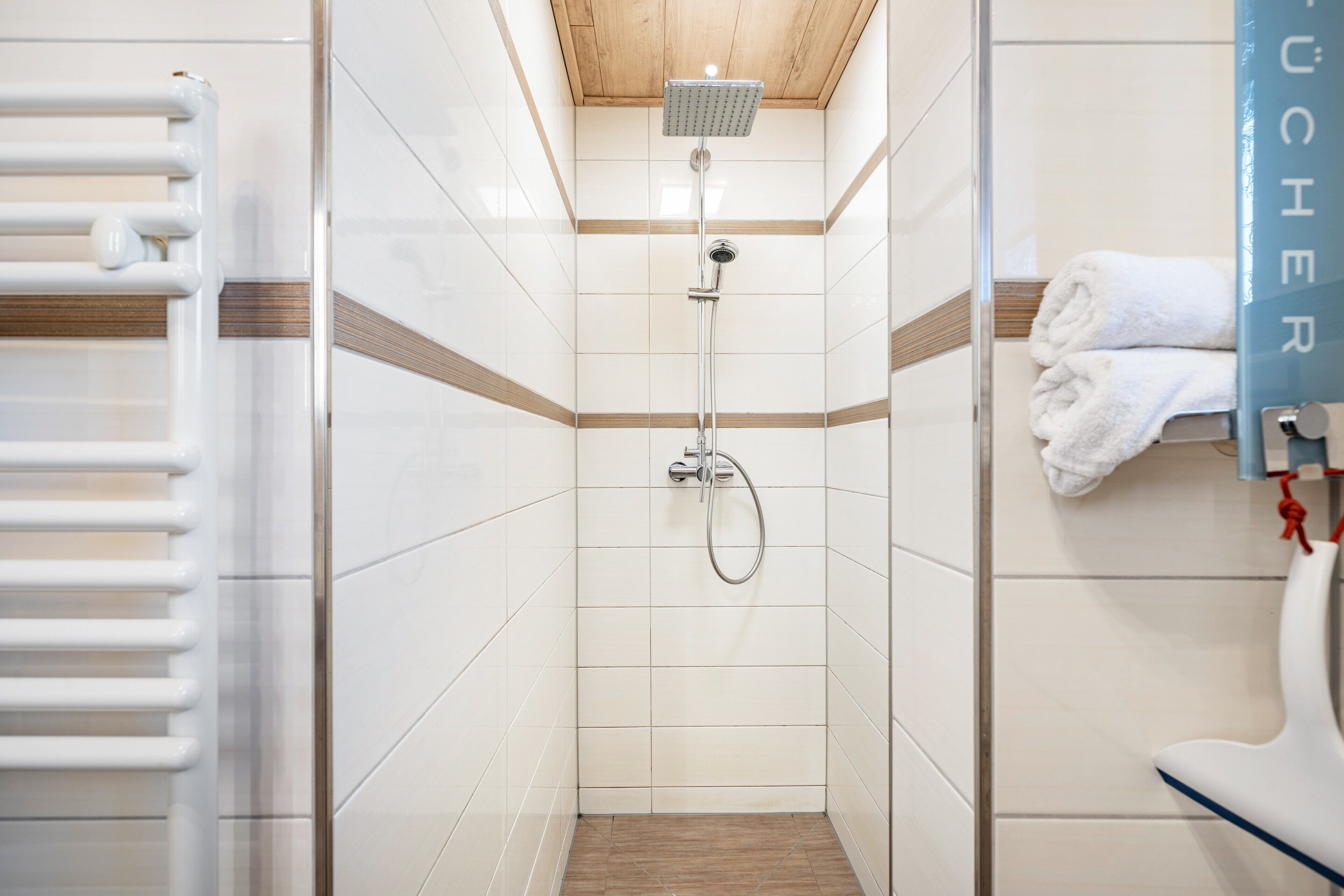 Dusche, Handtücher